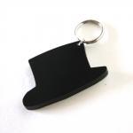 Top Hat Keychain - For Him - Unisex Gentlemen..